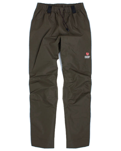 Bayleaf Coloured Stoney creek Womens It Overtrousers on White Background 
