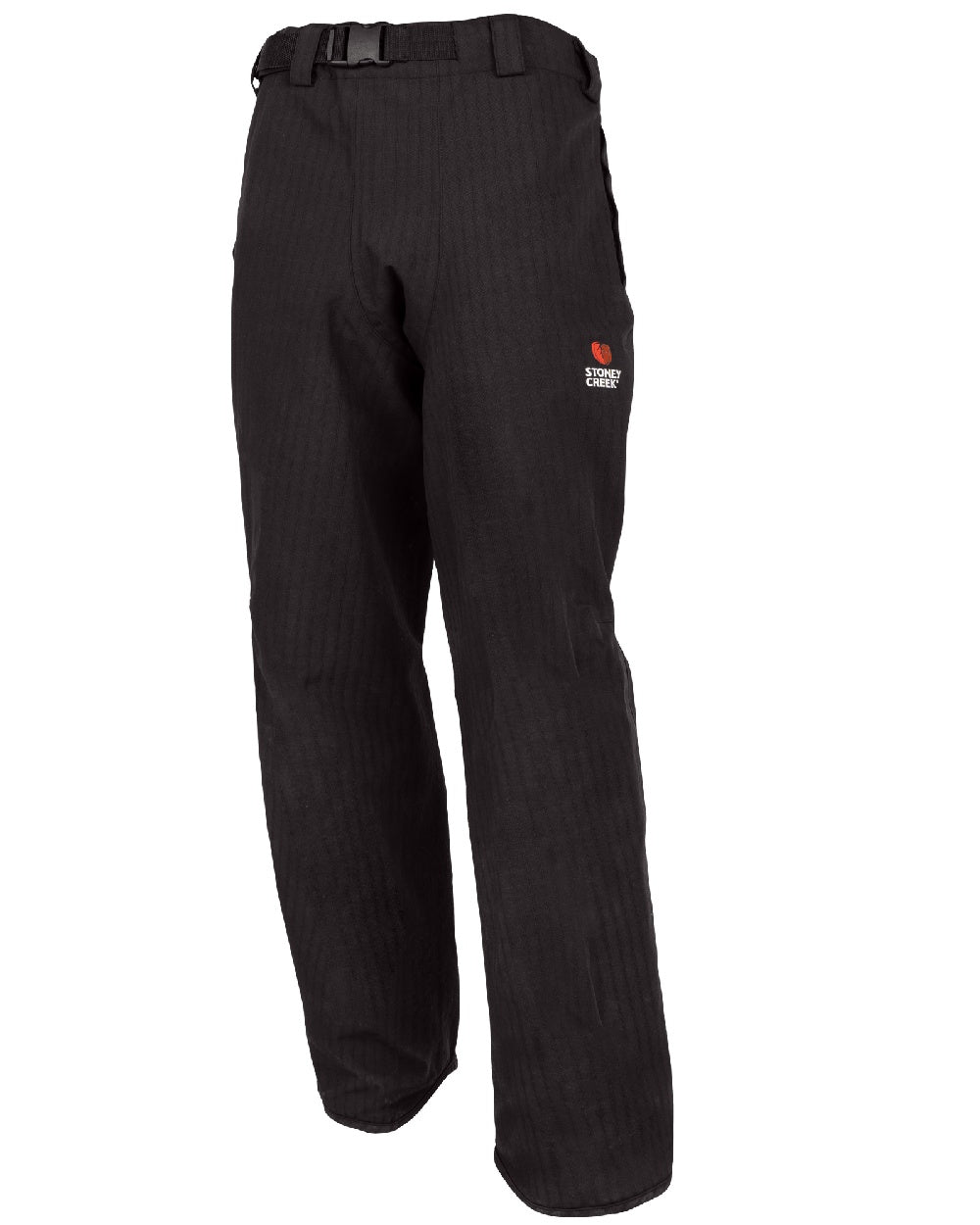 Black Stoney Creek Womens Tempest Overtrousers on White Background 