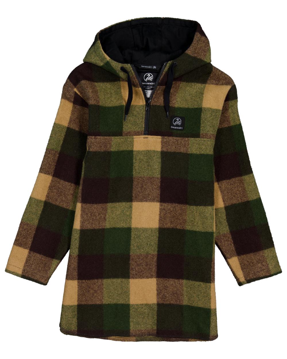 Swanndri Kids Brixton V2 Wool Bushshirt - Checkamo / 2