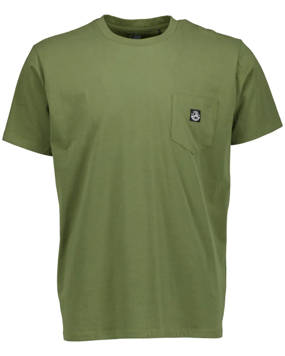 Clover coloured Swanndri Mens Duval V3 T-Shirt on white background 