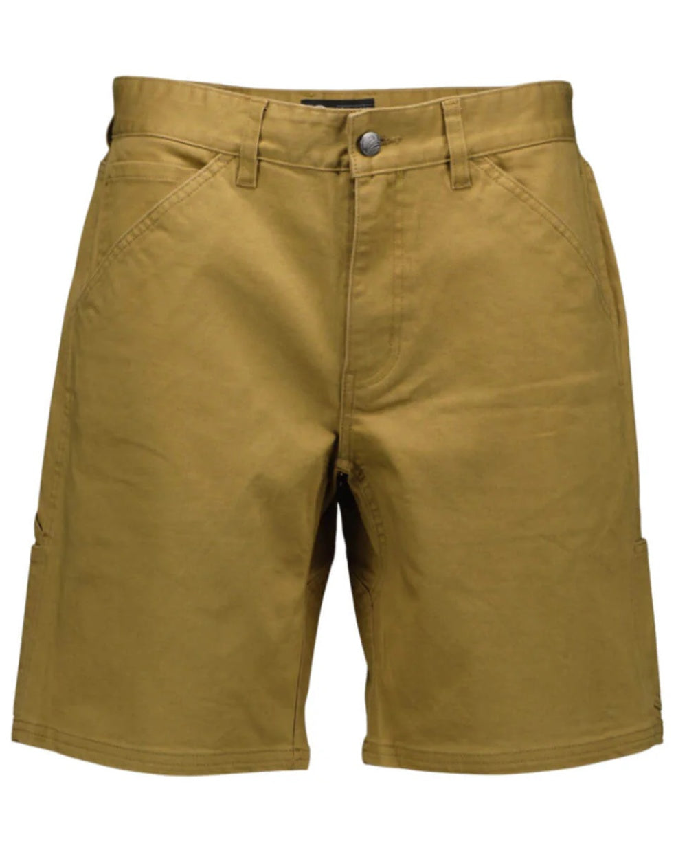 Cashew coloured Swanndri Mens Glenbrook V3 Work Shorts on white background 
