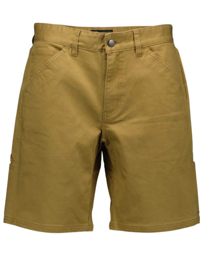 Cashew coloured Swanndri Mens Glenbrook V3 Work Shorts on white background 