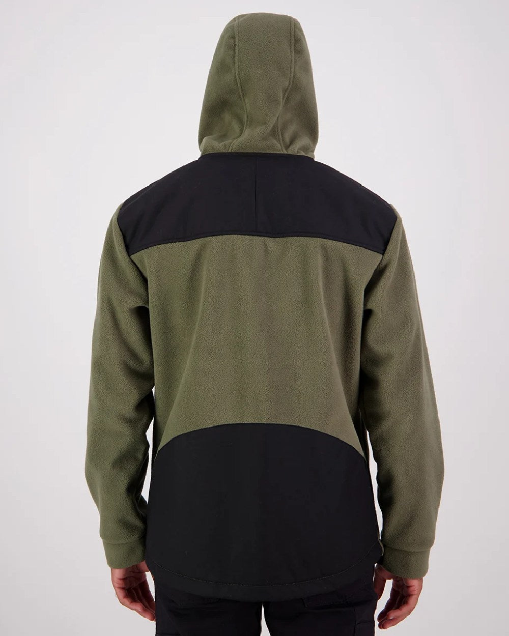 Forest Coloured Swanndri Mens High Rock Stormshield Jacket on White Background 
