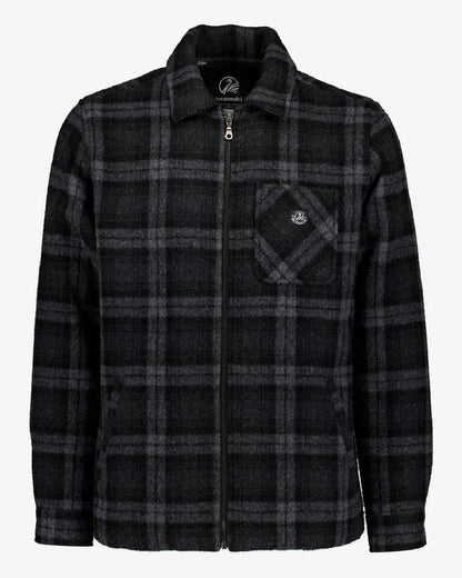 Edwards Check Coloured Swanndri Mens Northgate V2 Jacket on White Background 