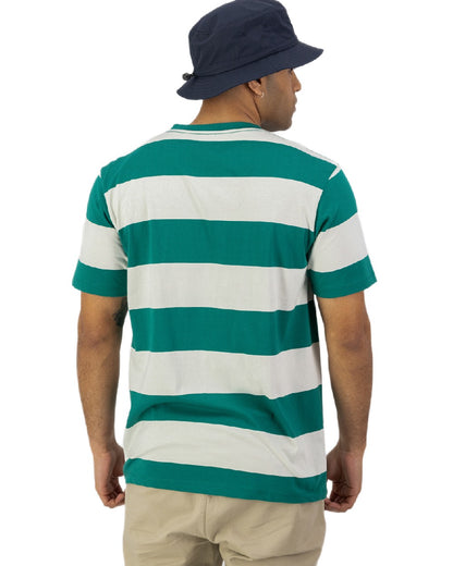 Navy Coloured Swanndri Murrays Bay V2 Bucket Hat on white background 