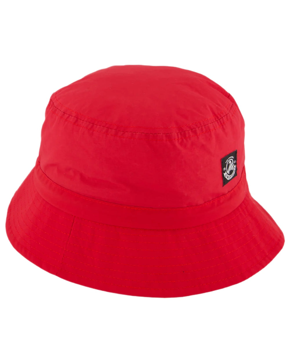 Watermelon coloured Swanndri Murrays Bay V3 Bucket Hat on white background 