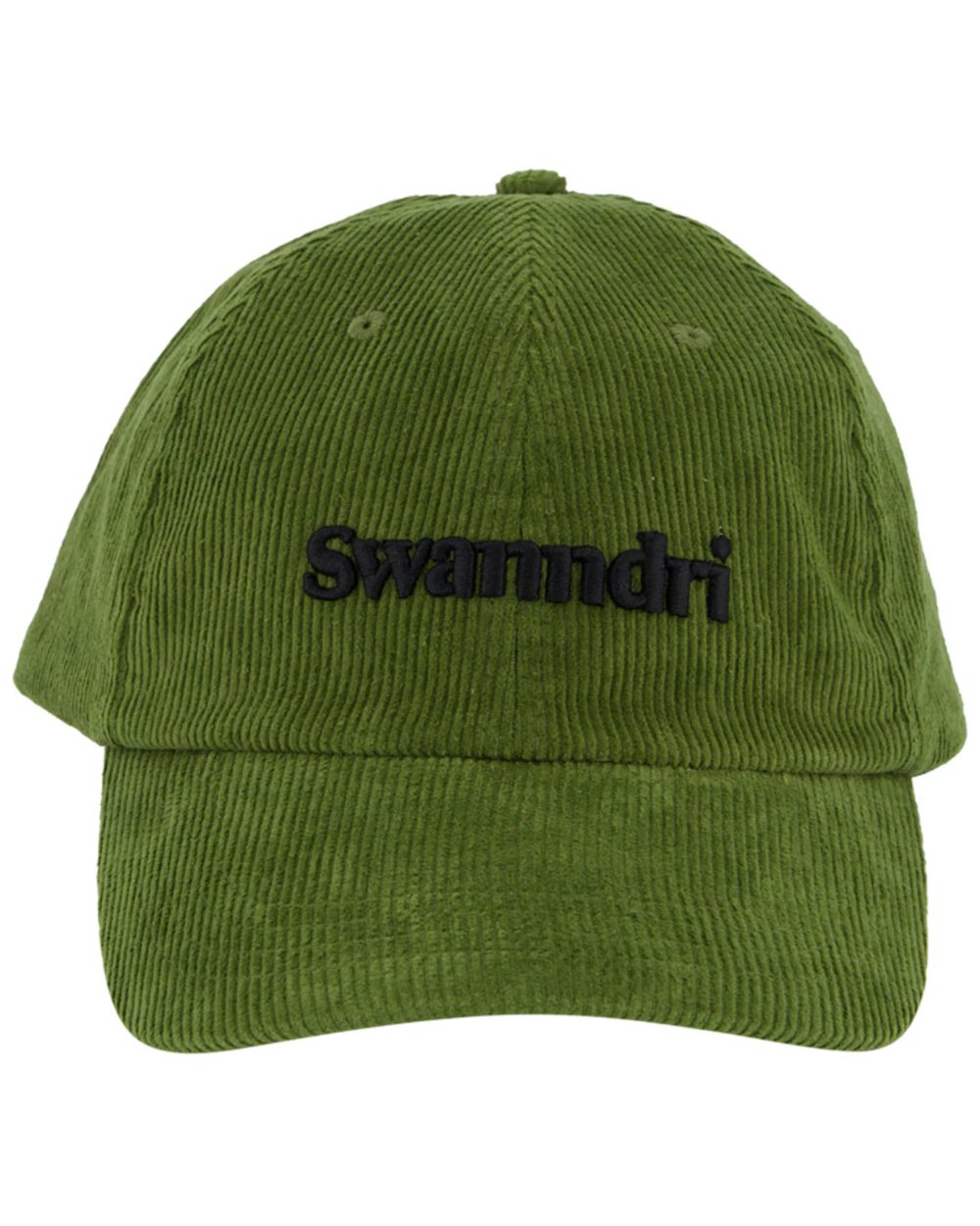 Clover Coloured Swanndri Swanni Corduroy Cap on white background 