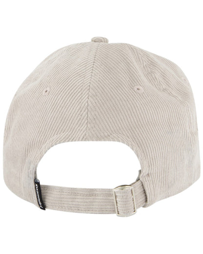 Platinum Coloured Swanndri Swanni Corduroy Cap on white background 