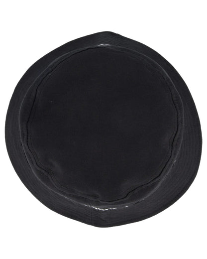 Black coloured Swanndri Swanni Bucket Hat on white background 