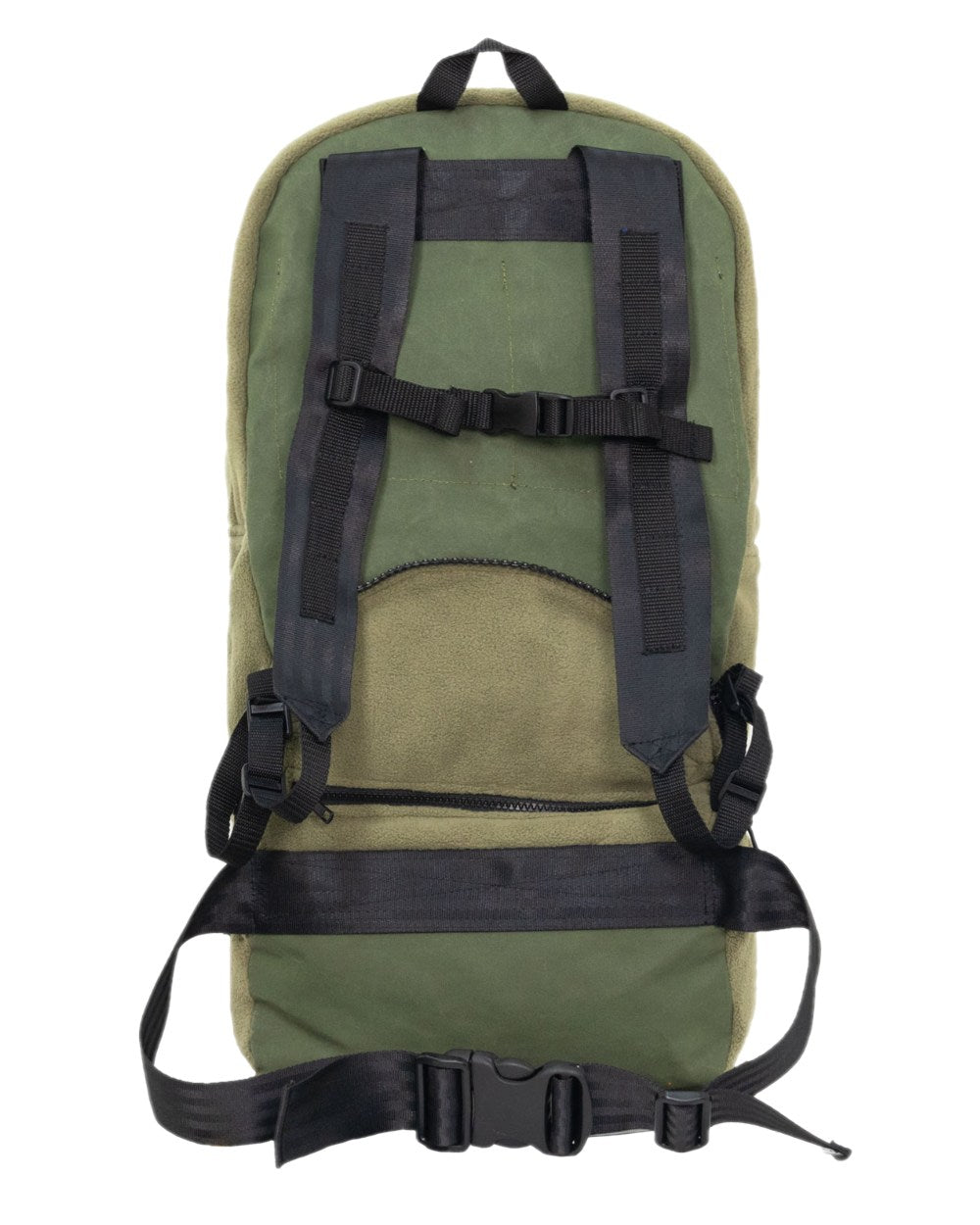 Tussock Coloured Swazi Buffalo Bag on white background 