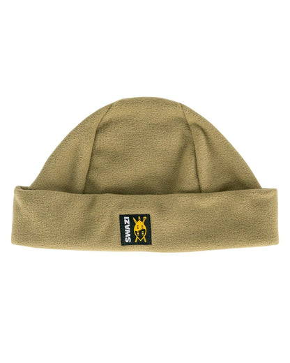 Tussock Coloured Swazi Hasbeanie on white background 