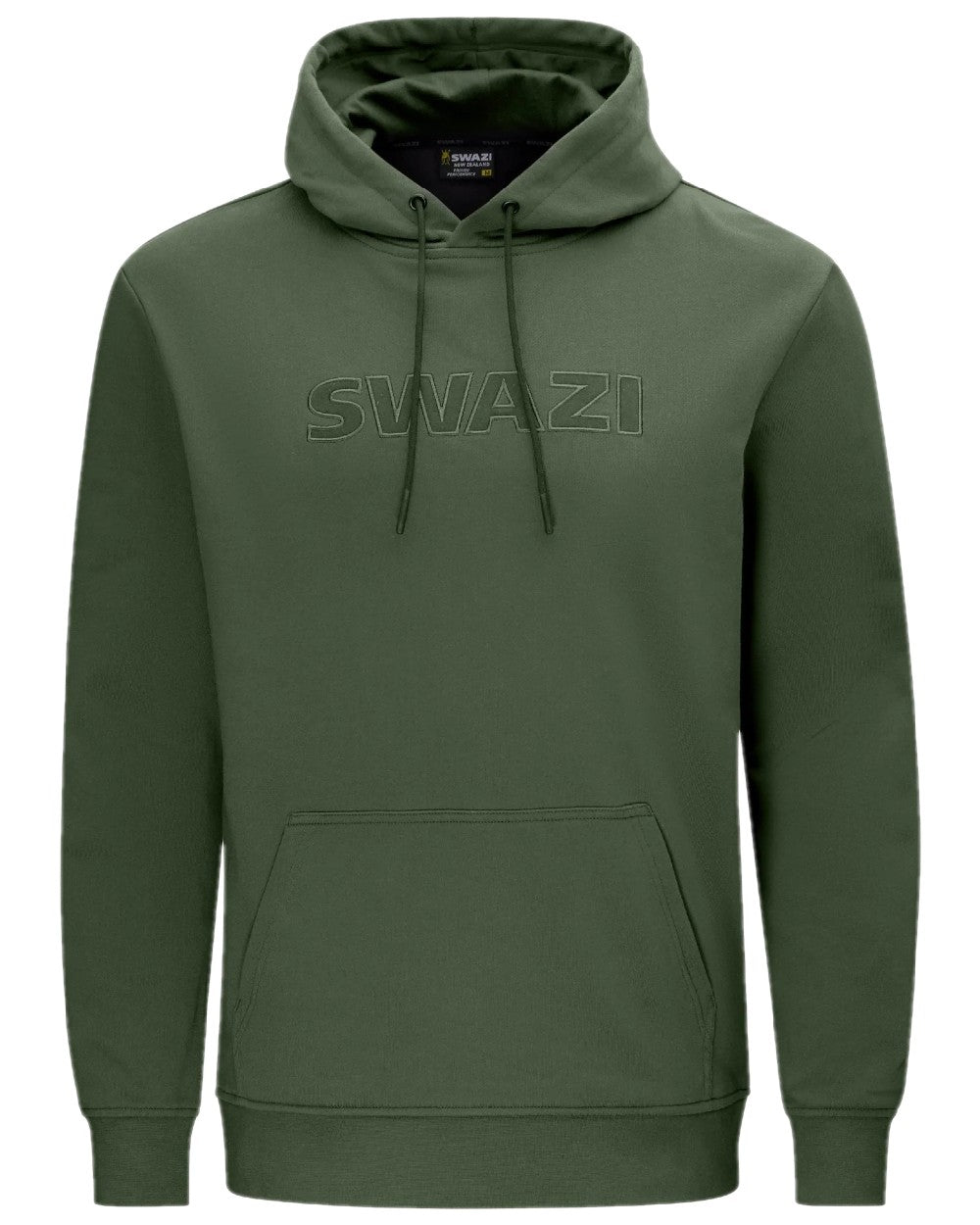 Ranger Coloured Swazi Legend Hoodie on white background 