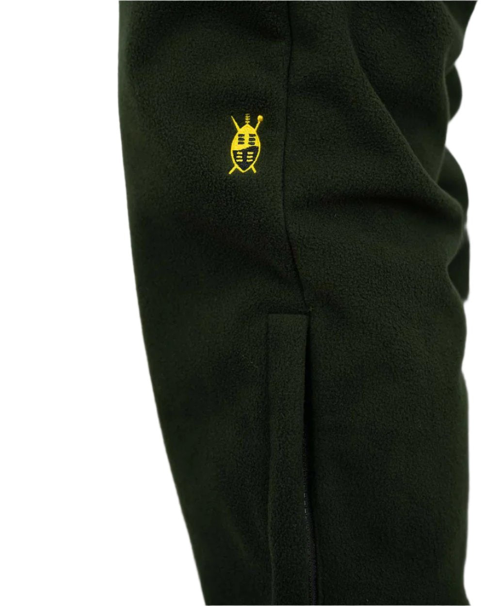 Olive Swazi Mens 4Wd Pants on floor background 