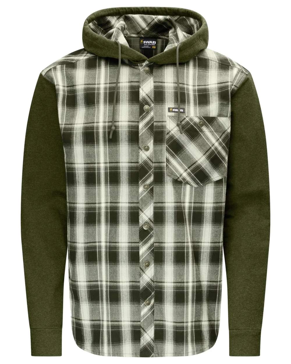 Ranger coloured Swazi Mens Apprentice Shirt on white background 