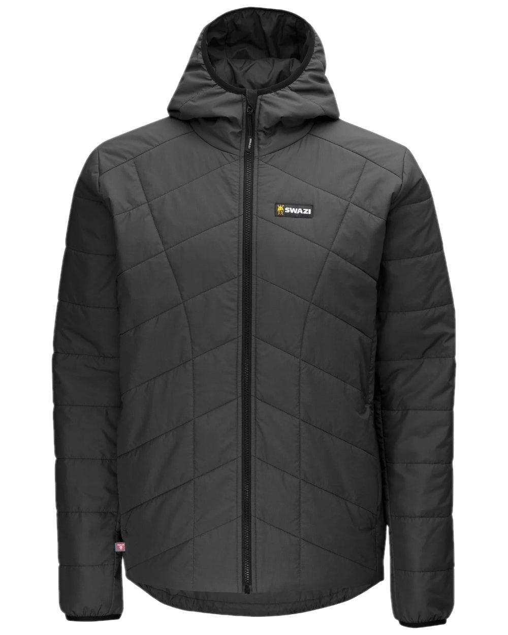 Granite Coloured Swazi Mens Chamois Lightweight Insulation Jacket on white background 