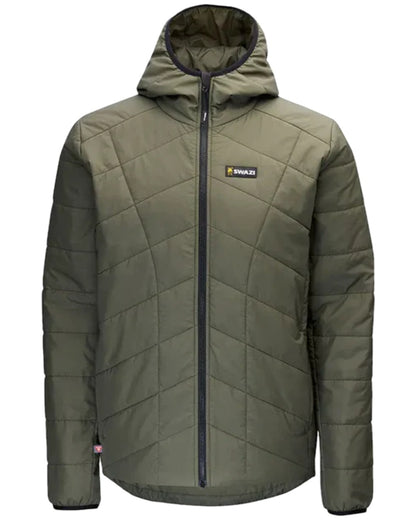 Ranger Coloured Swazi Mens Chamois Lightweight Insulation Jacket on white background 