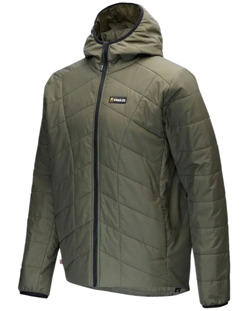 Ranger Coloured Swazi Mens Chamois Lightweight Insulation Jacket on white background 