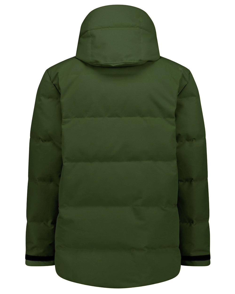 Olive coloured Swazi Mens Jack Frost Insulation Jacket on white background 