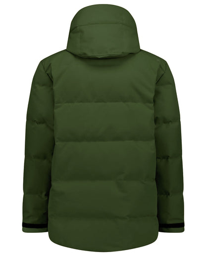 Olive coloured Swazi Mens Jack Frost Insulation Jacket on white background 