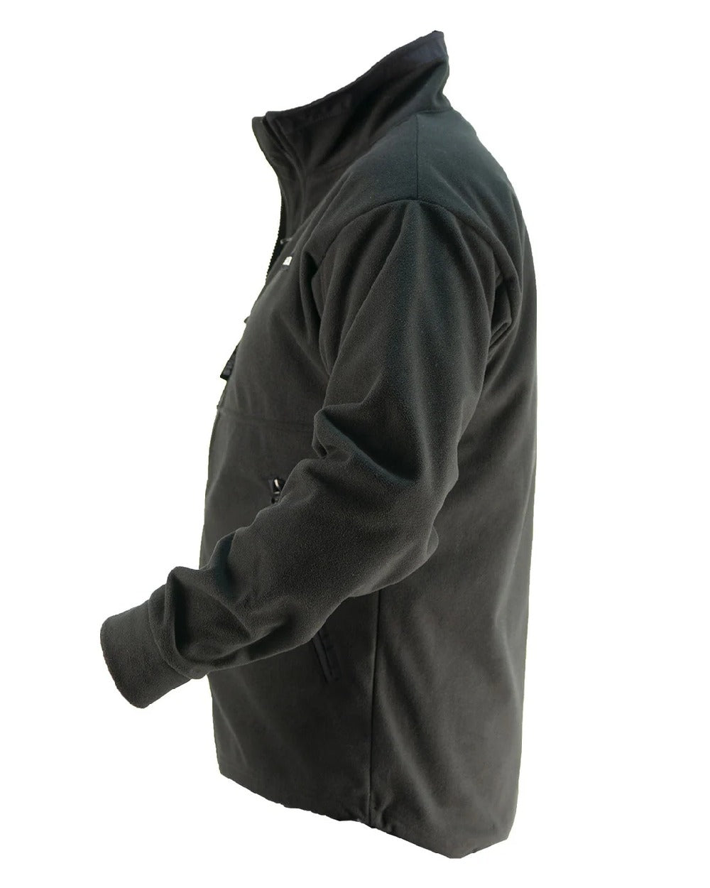 Black coloured Swazi Mens Molesworth Jacket on white background 