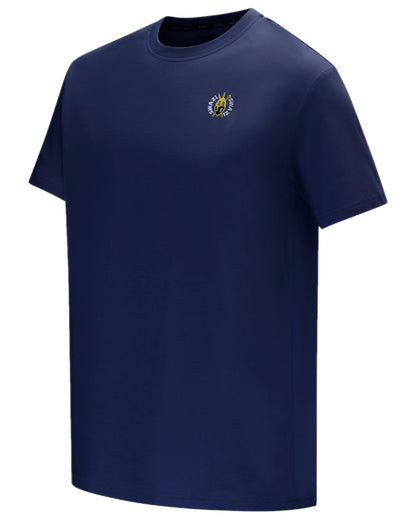 Dark Navy Coloured Swazi Mens Rugger Tee on white background 