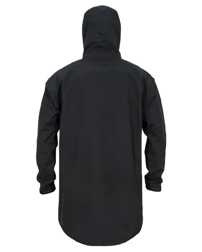 Black coloured Swazi Mens Sentinel Ultralight Jacket on white background 