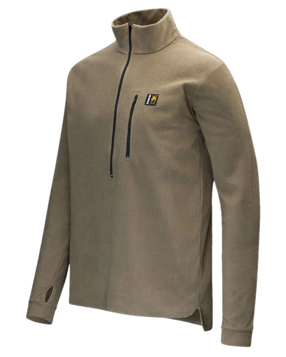 Tussock Coloured Swazi Micro Shirt on white background 