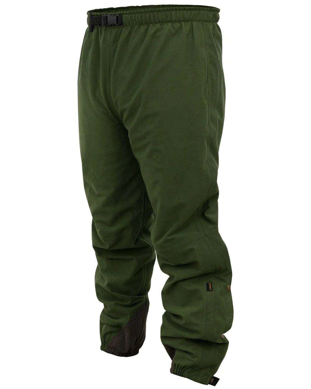 Olive Coloured Swazi Overpants on white background 