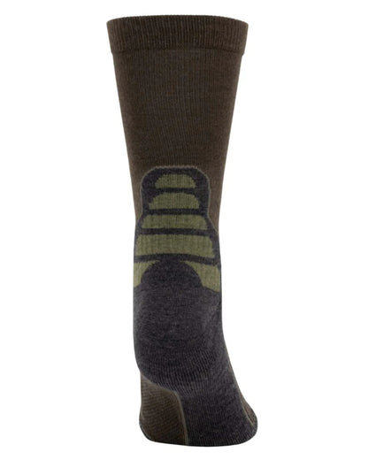 Kalamata Coloured Swazi Ranger Socks on white background 