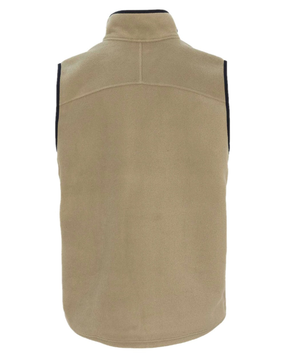 Tussock Coloured Swazi Sherpa Vest on white background 