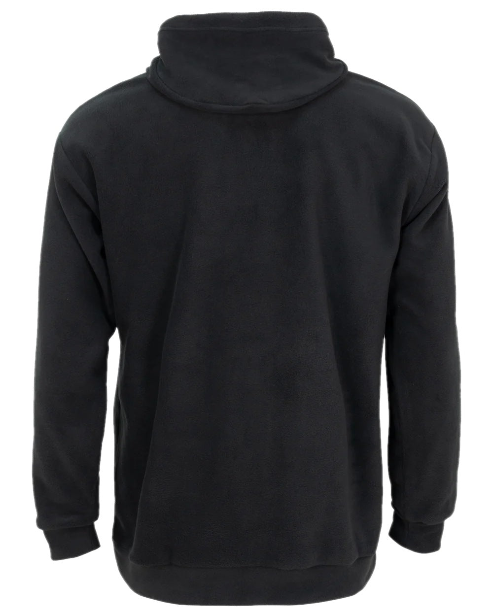 Black Coloured Swazi The Clansman Hoodie on white background 