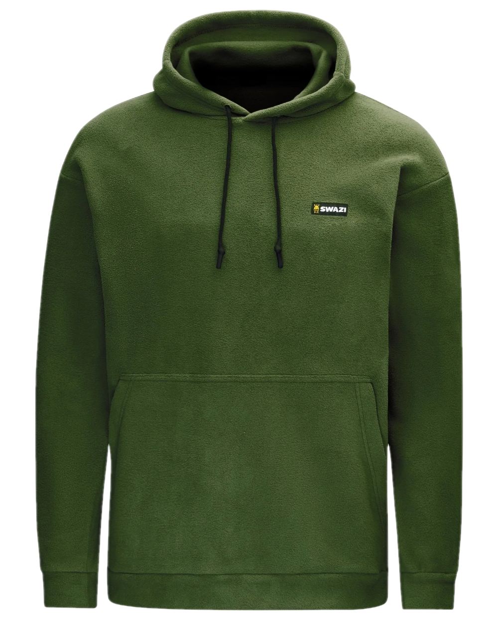 Olive Coloured Swazi The Clansman Hoodie on white background 