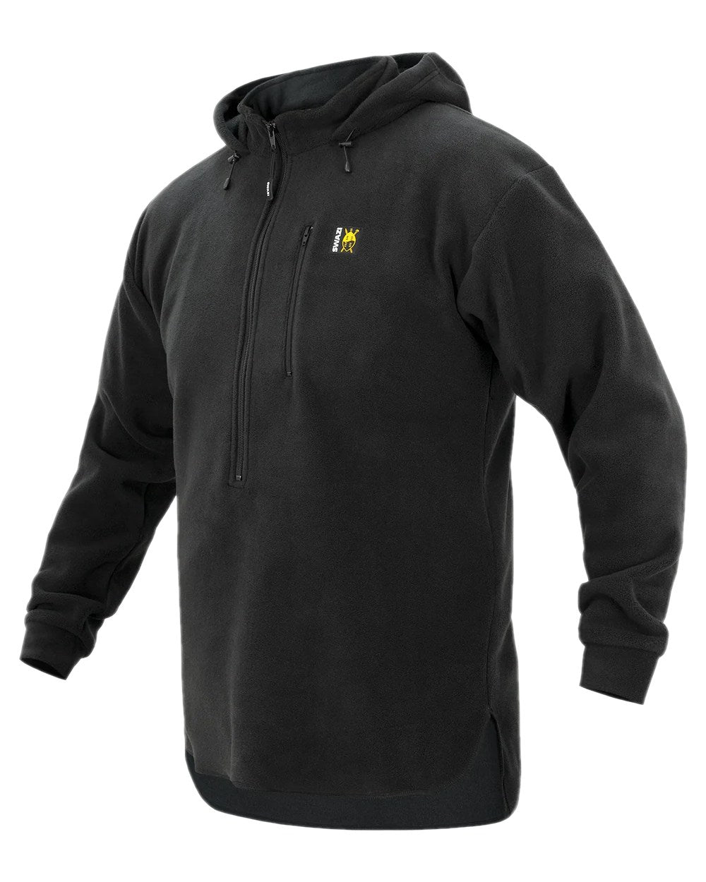Black Coloured Swazi The Hood on white background 