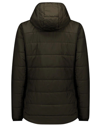 Bark coloured Swazi Womens Glacier Insulation Jacket on white background 