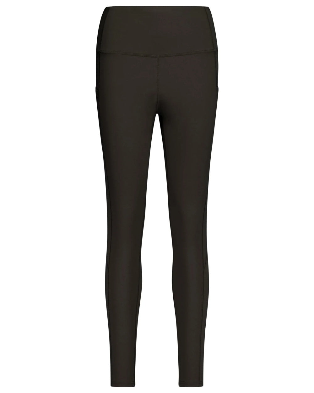 Bark coloured Swazi Womens Ionia Tights on white background 