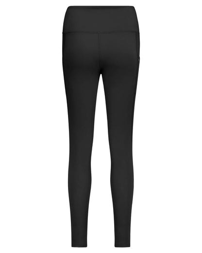 Black coloured Swazi Womens Ionia Tights on white background 