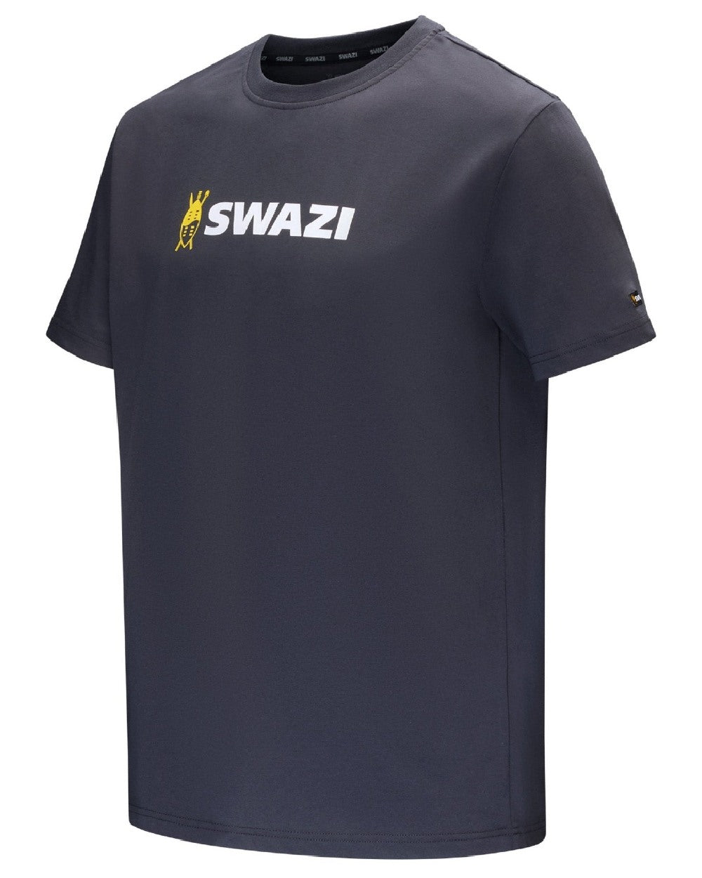 Granite coloured Swazi Womens Swazi Tee on white background 