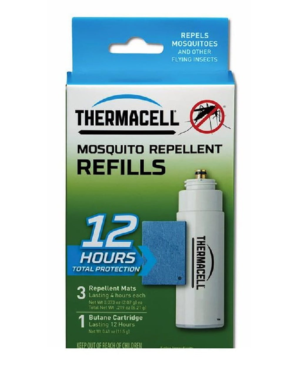 Thermacell Mats And Gas Refill Pack standard on white background 