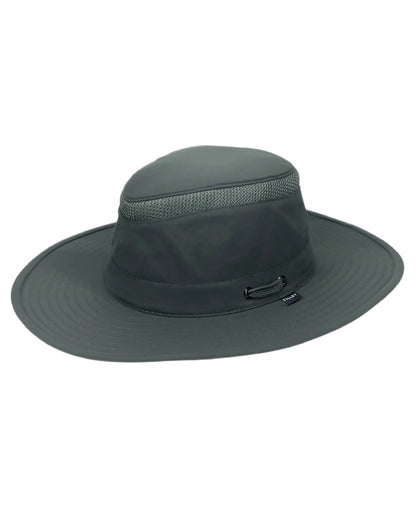 Forest Night Coloured Tilley Airflo Broad Brim Sun Hat on white background 