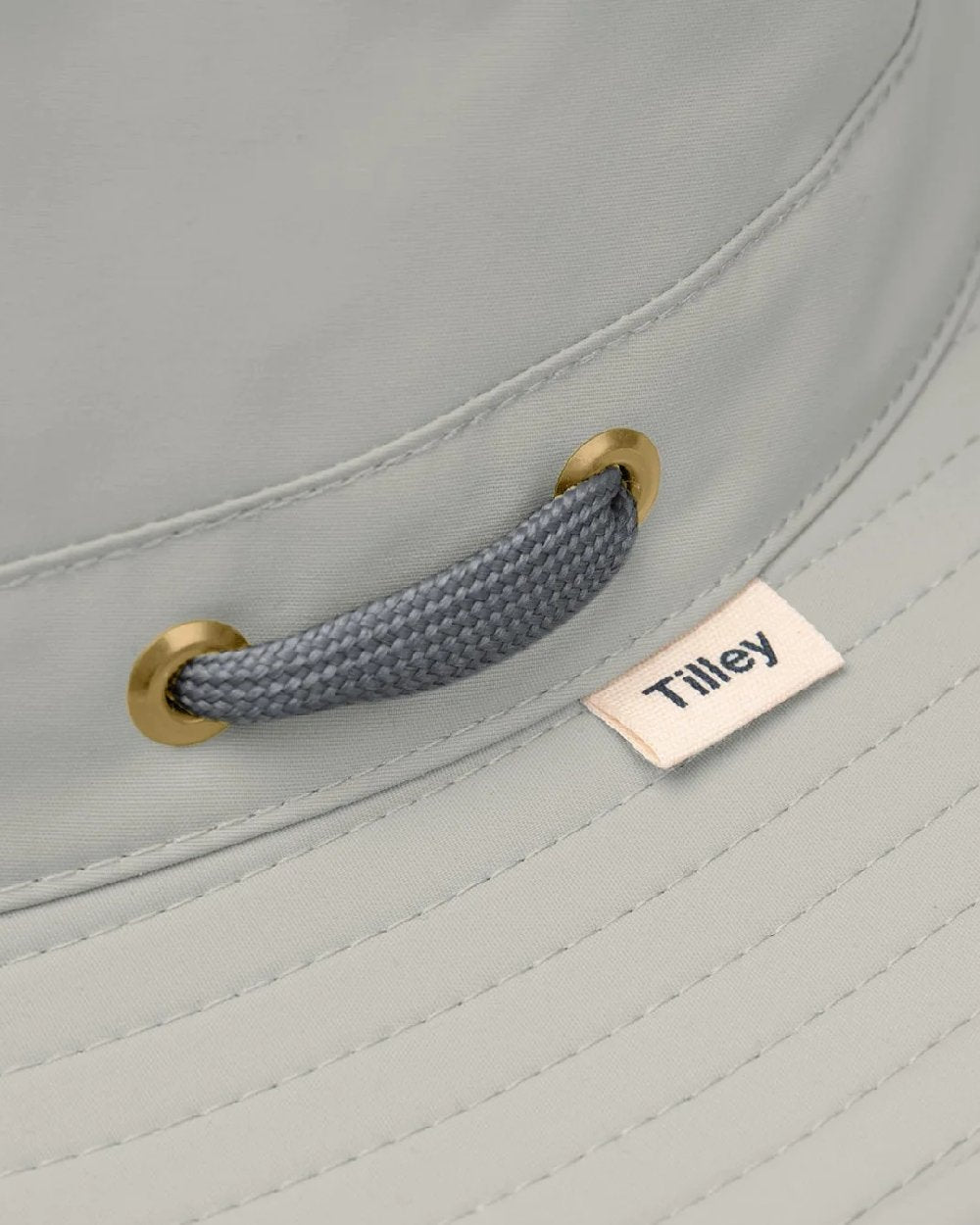 Rock Face Coloured Tilley Airflo Broad Brim Sun Hat on white background 