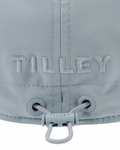 Ice Blue Coloured Tilley Airflo Cap on white background 