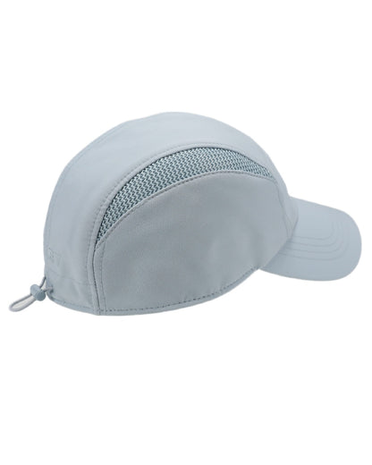 Ice Blue Coloured Tilley Airflo Cap on white background 