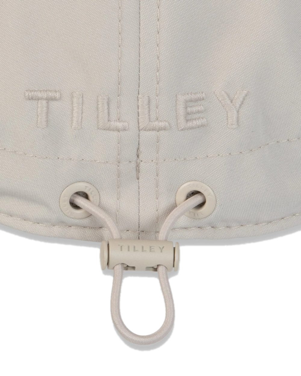 Light Stone Coloured Tilley Airflo Cap on white background 