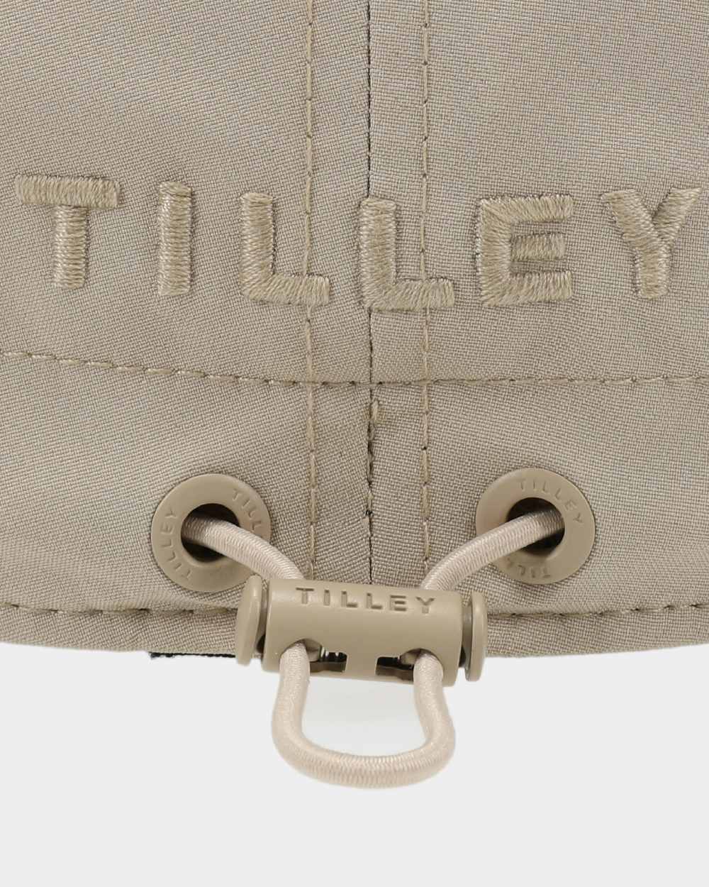 Safari Tan Coloured Tilley Airflo Cap on white background 