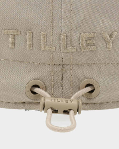Safari Tan Coloured Tilley Airflo Cap on white background 