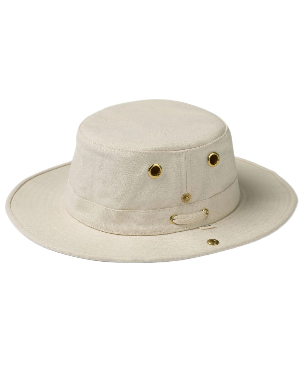 Natural Coloured Tilley Classic T3 Cotton Hat on white background 