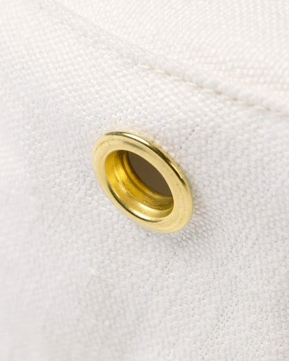 Natural Coloured Tilley Hemp Hat on white background 
