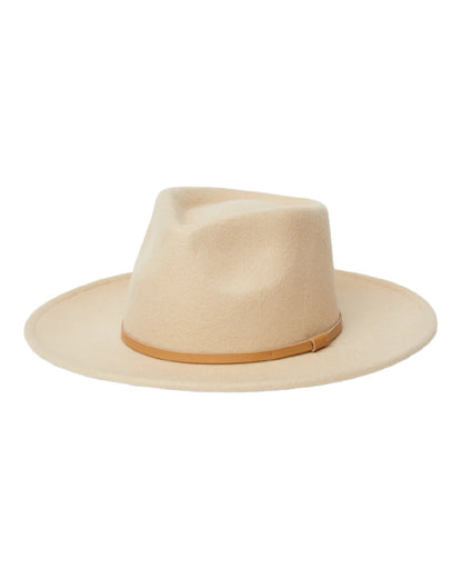 Bone coloured Tilley New Jasper Hat on white background 