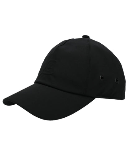 Black Coloured Tilley New Tech Travel Cap on white background 