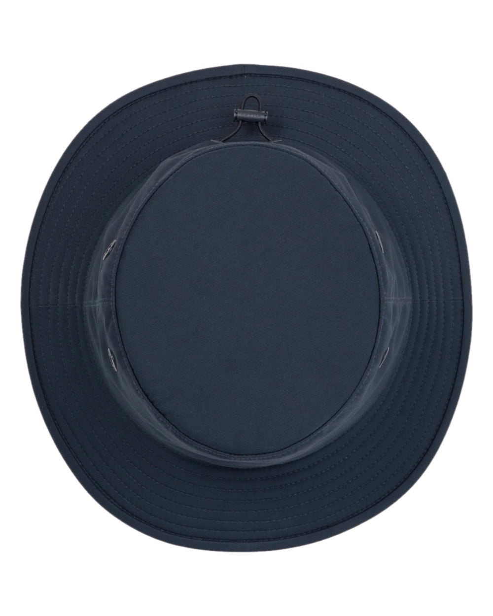 Navy Coloured Tilley T1 Performance Bucket Hat on white background 